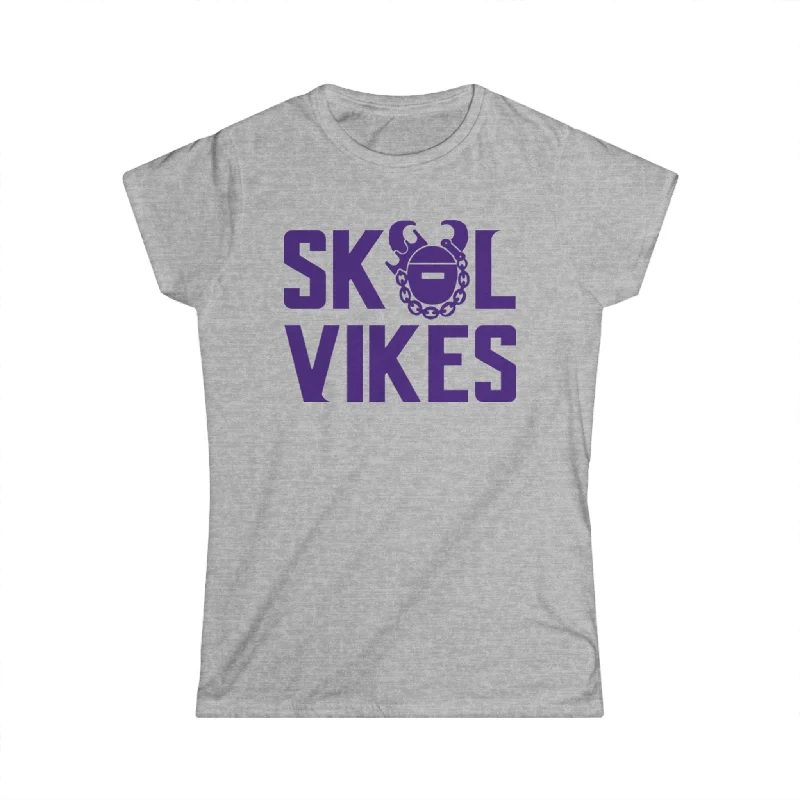 New Autumn And Winter Styles Women's Softstyle Tee - Vikes