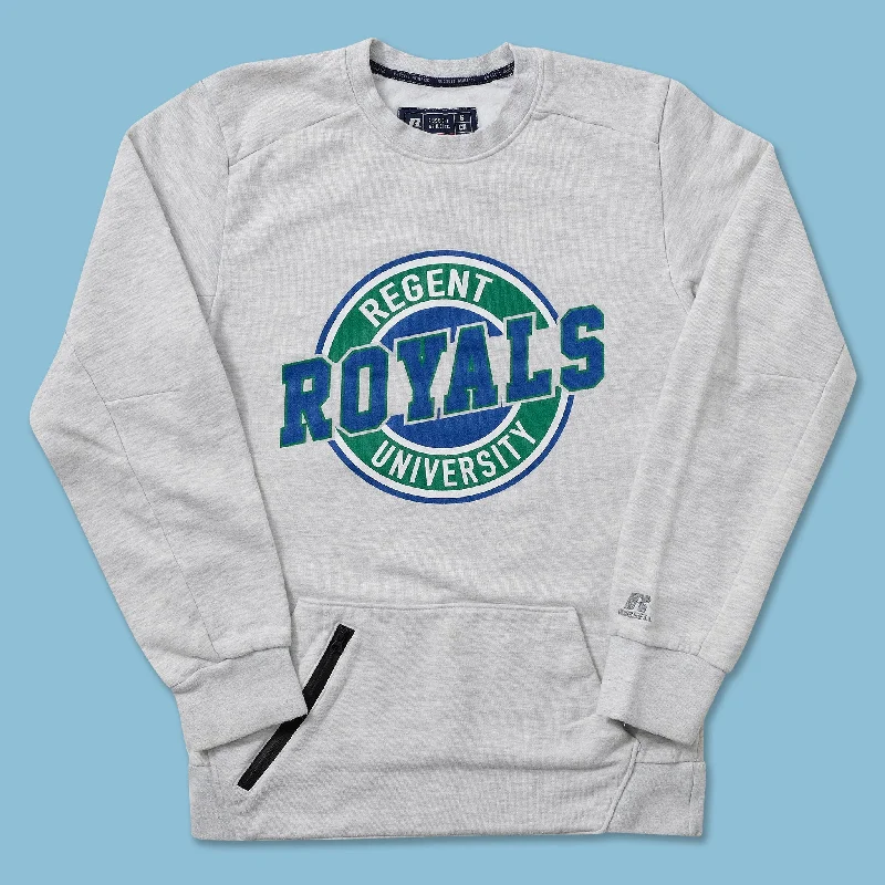 Cool Breeze At Night Russell Athletic Regent University Royals Sweater Small