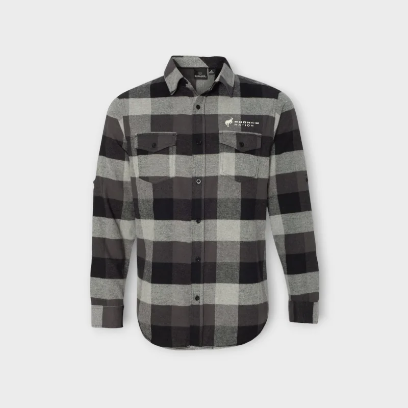 Minimalism Bronco Nation - 6th Gen Flannel