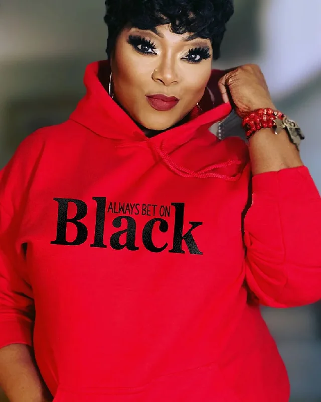 Versatile Items Always Bet On Black Long Sleeves Hoodie