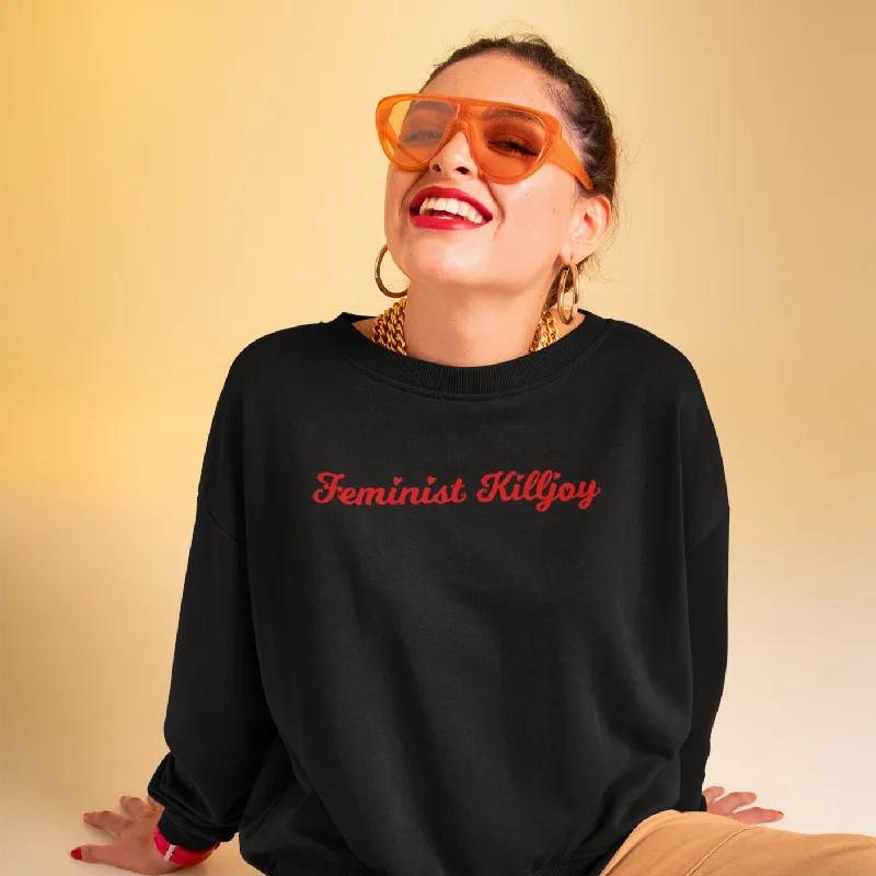 Simple Solid Color Feminist Killjoy Unisex Sweatshirt
