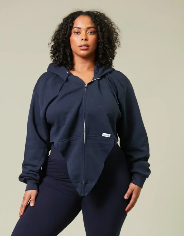 Celebrity Style LA Winter Hoodie (navy)