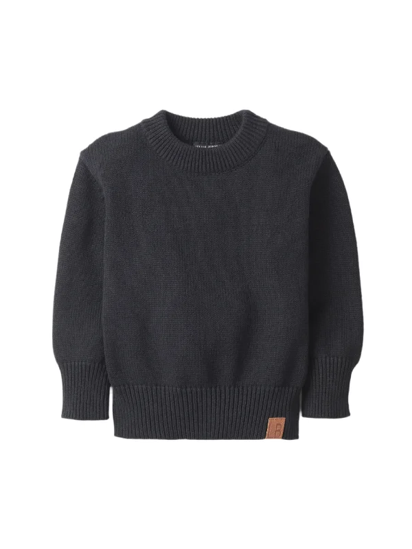 Fresh And Simple Knit Sweater - Black