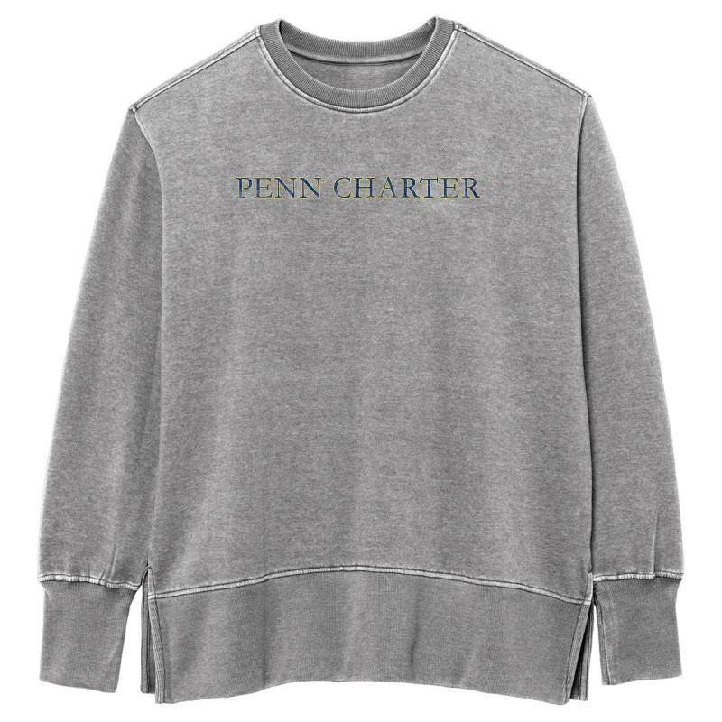 Fresh And Simple Ouray Womens Weathered Fleece Crew