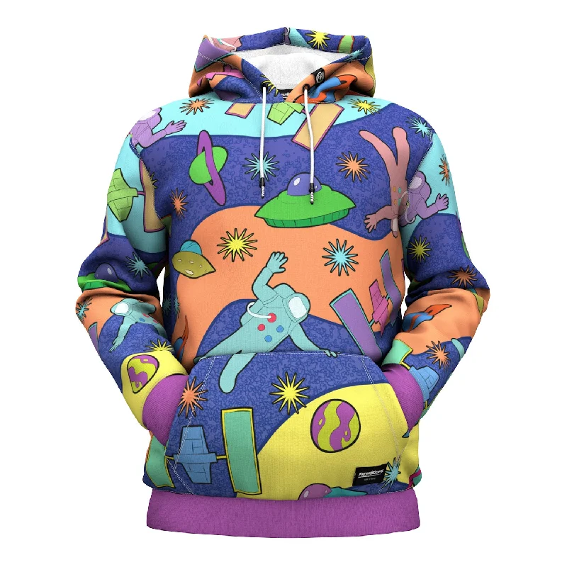 Ethnic Style Spaceships Hoodie