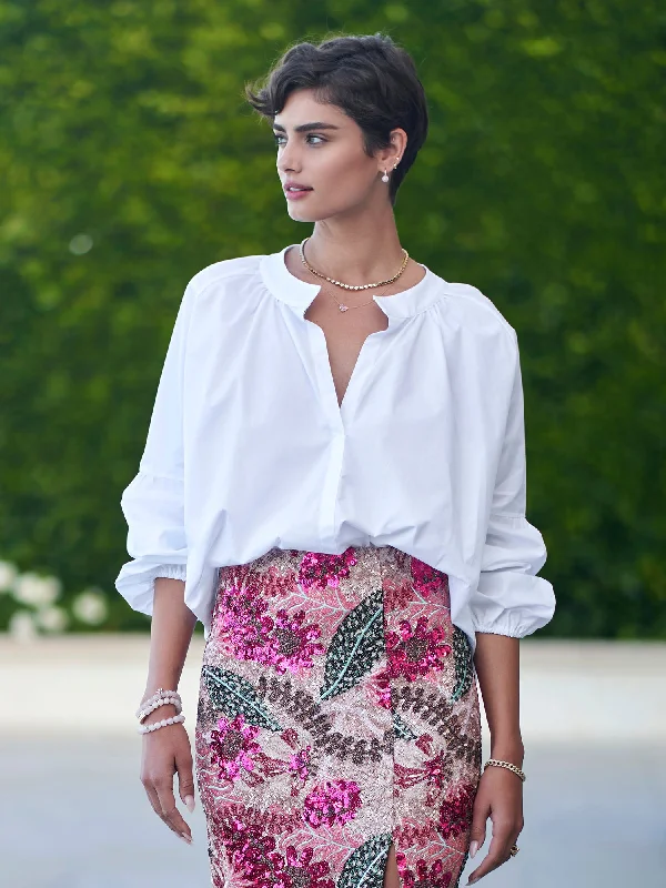 Simple And Comfortable Mariella Cotton Shirt