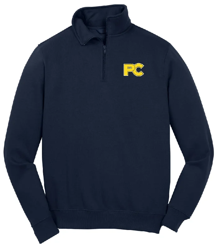 Warm And Comfortable ES Sports Tall Unisex 1/4 Zip Sweatshirt