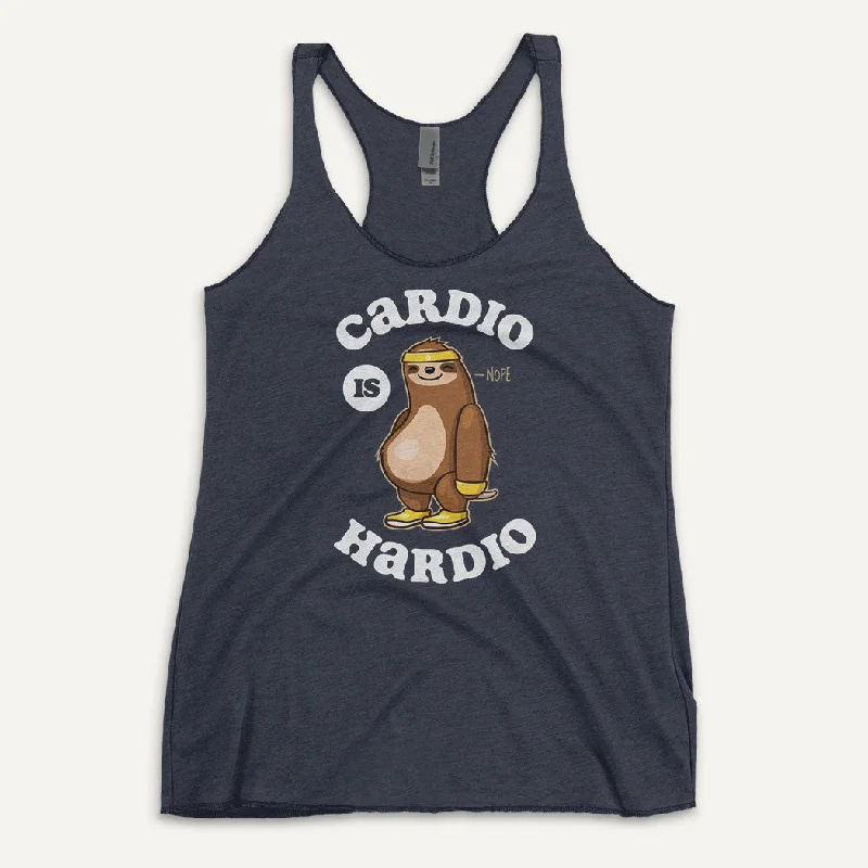 Casual Style Cardio Is Hardio Women's Tank Top