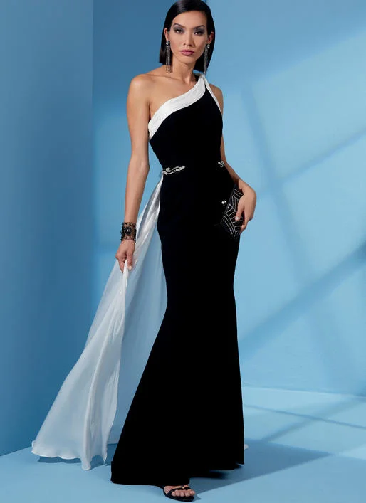 Simple Style Vogue Dress V1616