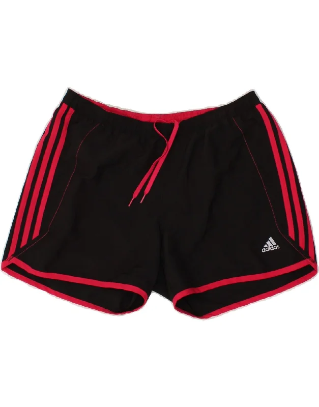 ADIDAS Womens Clima 365 Sport Shorts UK 10 Small Black Polyester