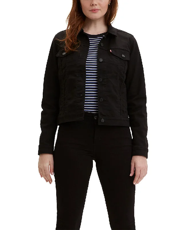 Carefree Levi's Women's Original Trucker Jacket - Black