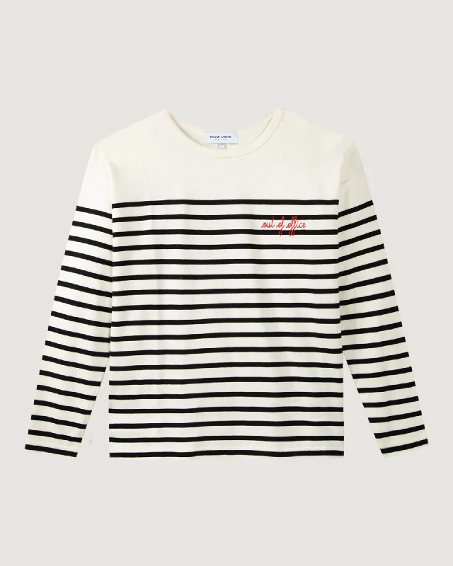 Casual Style "Out Of Office" montpar sailor shirt