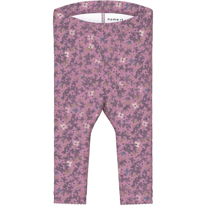 Name It Mauve Orchid Ninne Leggings