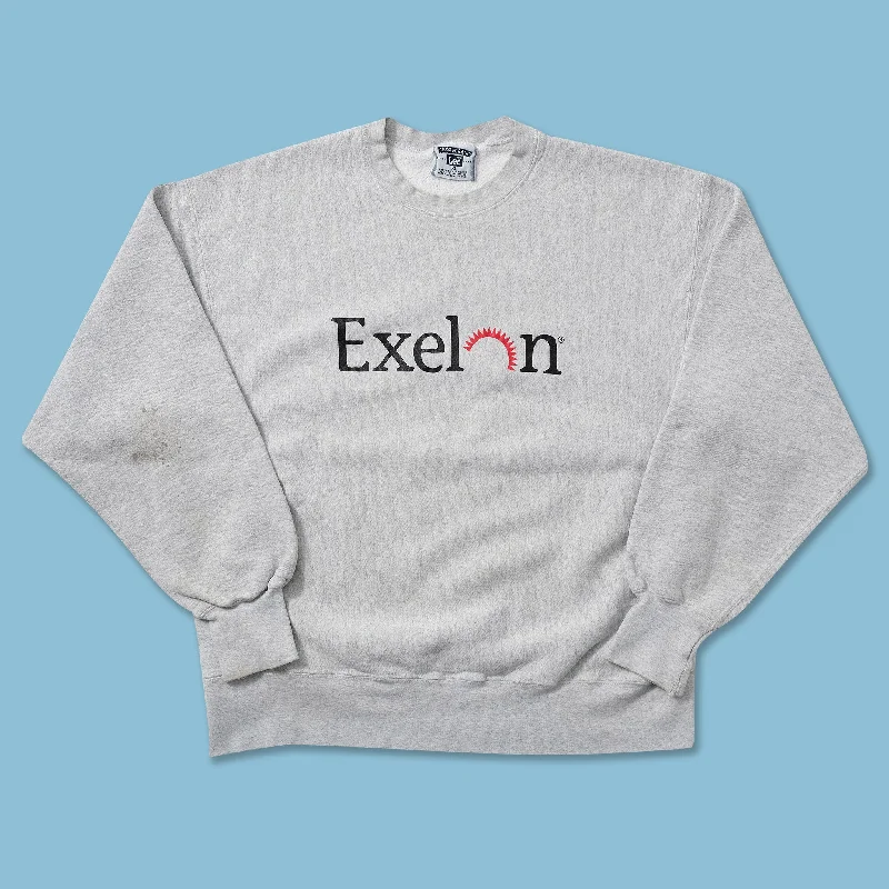 Carefree Vintage Exelon Sweater Large