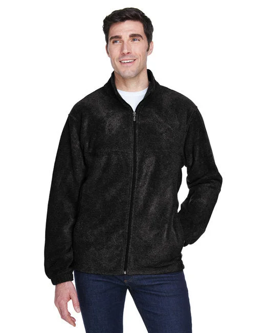 Design Perception Harriton M990 Men's 8 oz. Full-Zip Fleece
