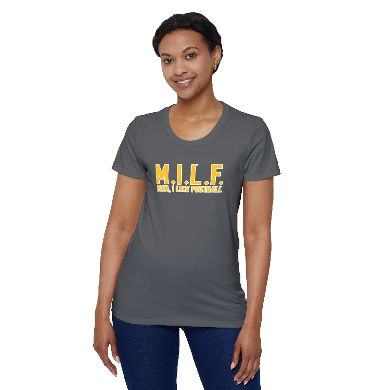 Free And Casual Women's Organic T - M.I.L.F.