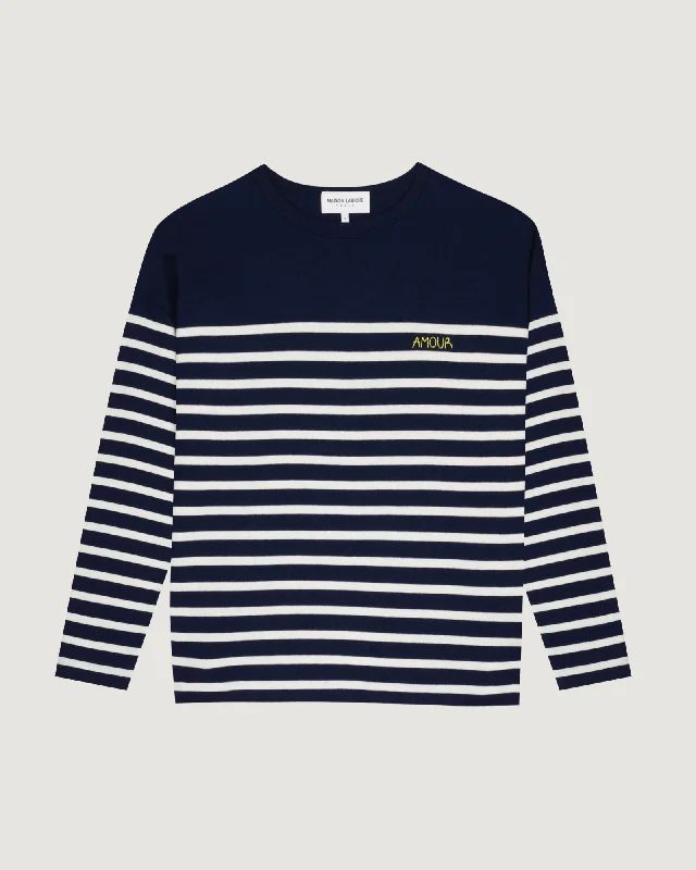 Bottom And Versatile "Amour" montpar sailor shirt