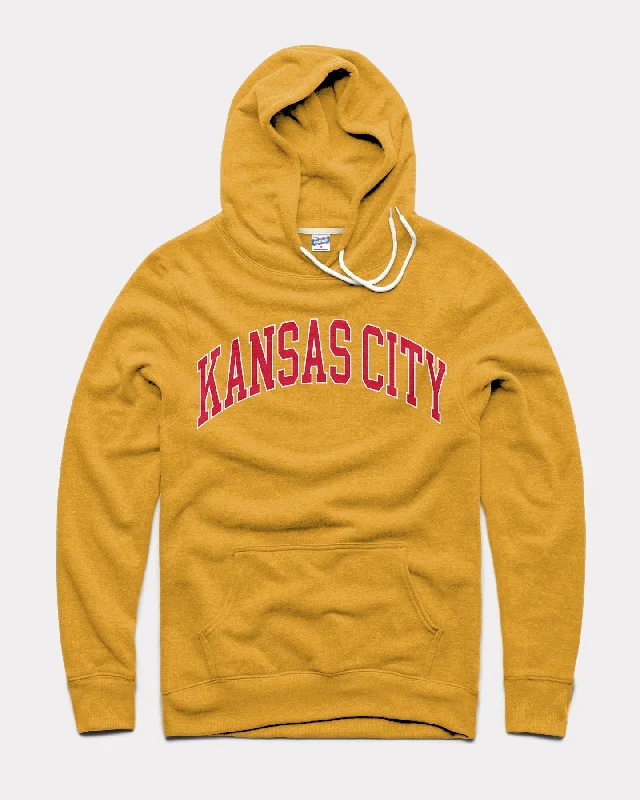Unique Design Kansas City Arch Gold Hoodie