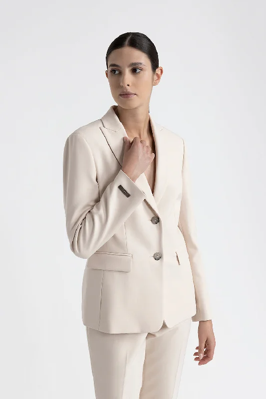 Unique Design Double-face technical fabric  blazer