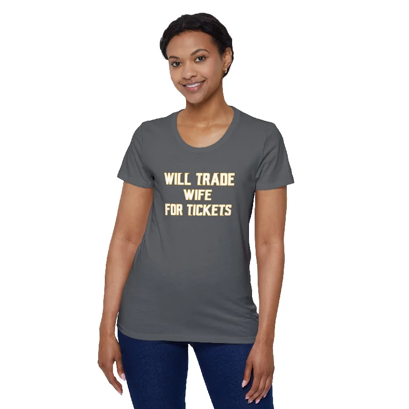 Feminine Charm Women's Organic T - Wife for Tickets