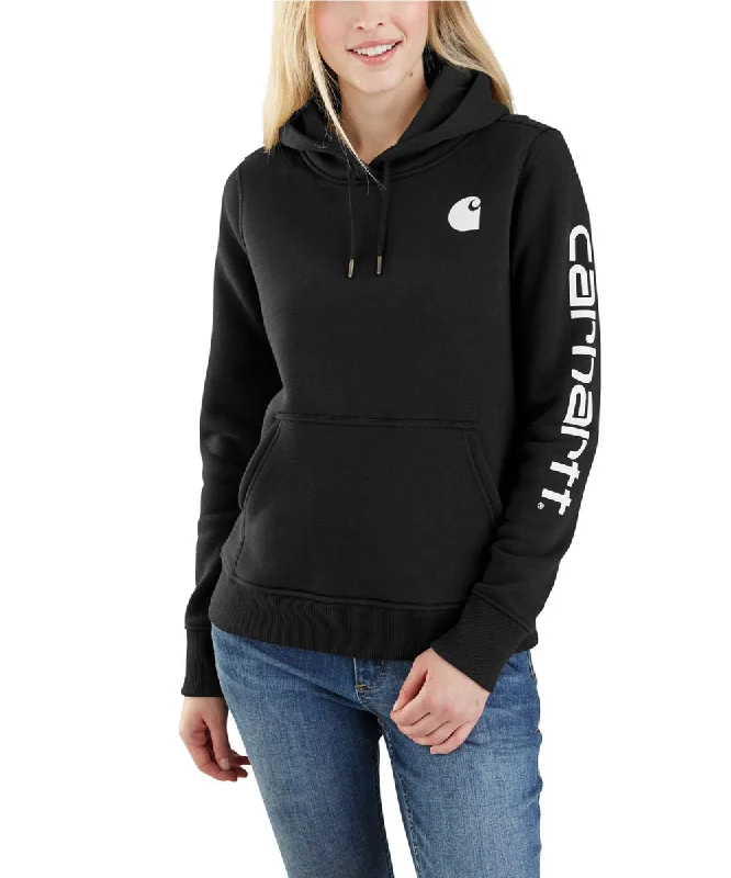 Carhartt Women's Clarksburg Pullover Hoodie - Black