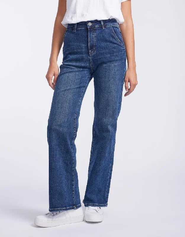 Relaxed And Casual Shirley Jeans - Denim