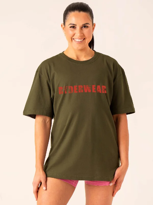 Sports Cool Training T-Shirt - Olive