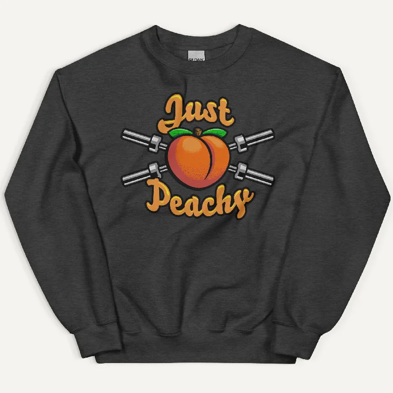 Playful Style Just Peachy Sweatshirt