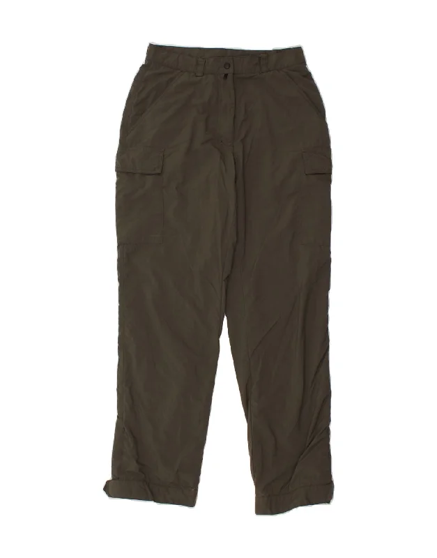 Casual Street JACK WOLFSKIN Womens Cargo Windbreaker Trousers UK 10/12 Medium  Khaki