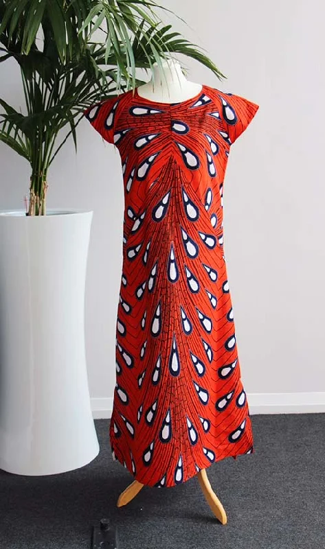 Casual And Comfortable Sew Different Moon Pocket Maxi Dress