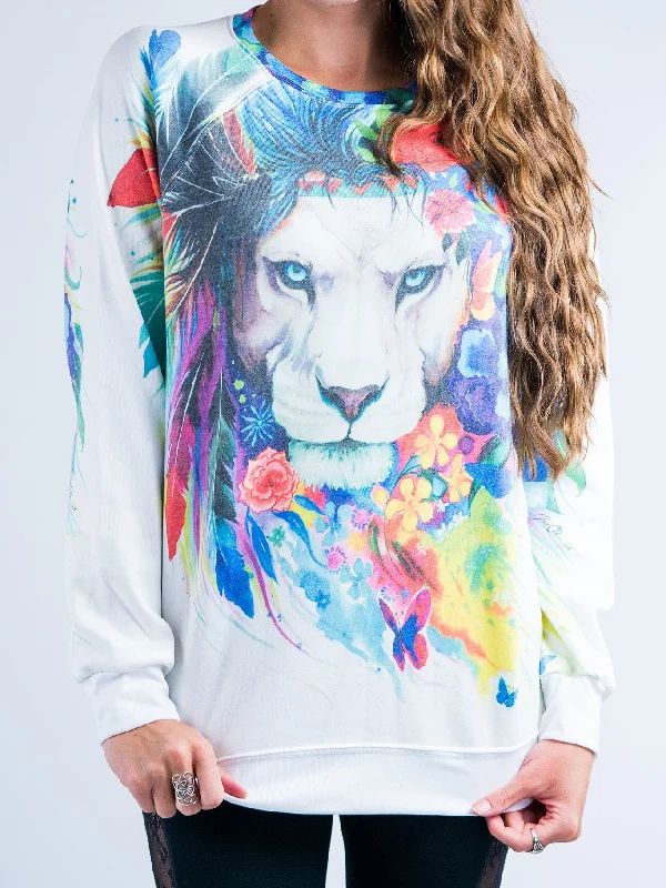 Cool Breeze At Night King Of Lions Vintage Sweatshirt