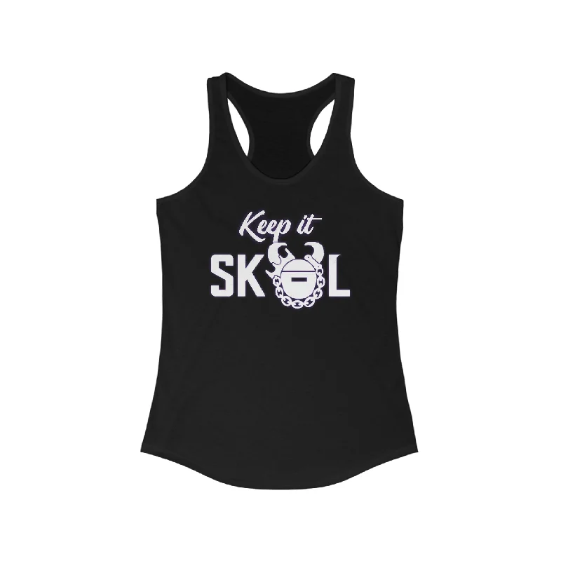 Unique Design Ladies Ideal Racerback Tank - Keep it Simple