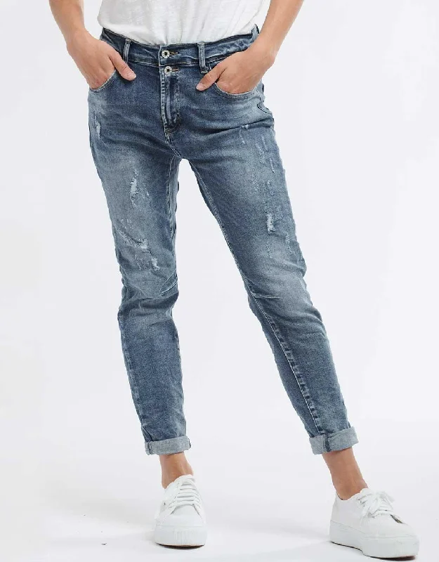 Innovative Design Emma Stretch Jean - Denim
