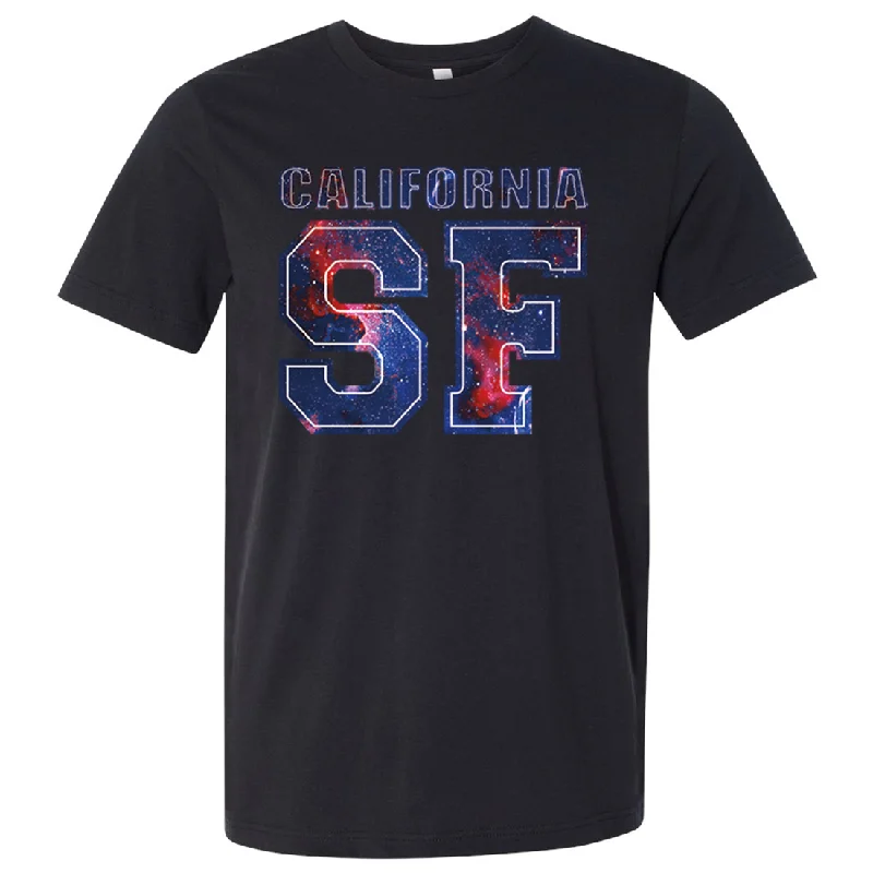Advanced Customization California SF Nebula Asst Colors Mens Lightweight Fitted T-Shirt/tee
