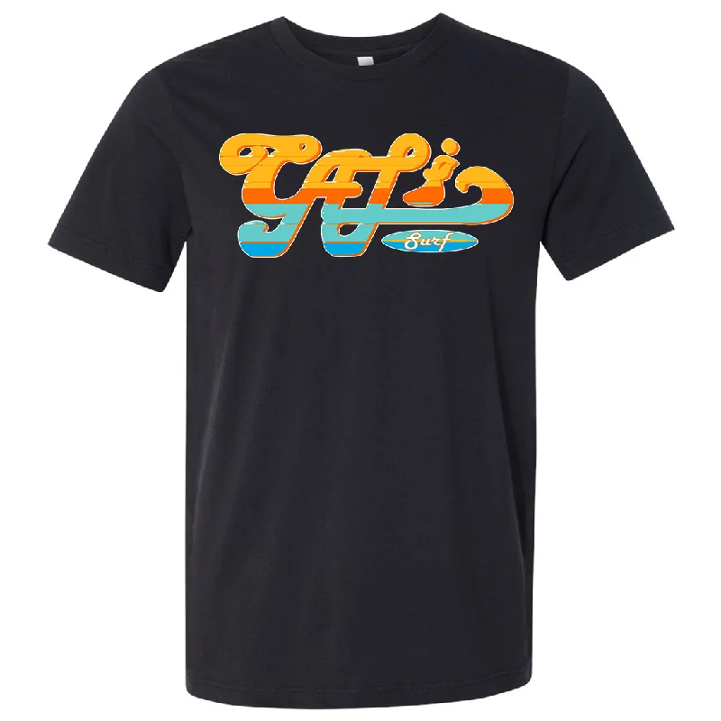 Designer Style Cali Surf Asst Colors Mens Lightweight Fitted T-Shirt/tee