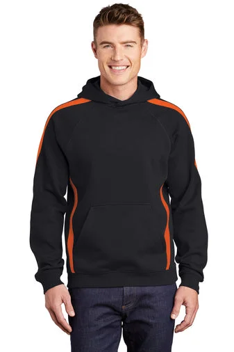 Exquisite Fabrics Sport-Tek® ST265 Sleeve Stripe Pullover Hooded Sweatshirt