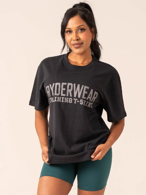Casual And Casual Ryderwear Training T-Shirt - Black