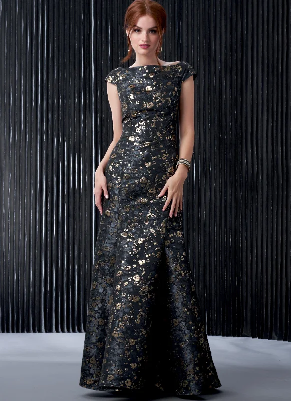 High-end Fabrics McCalls Dresses M7865