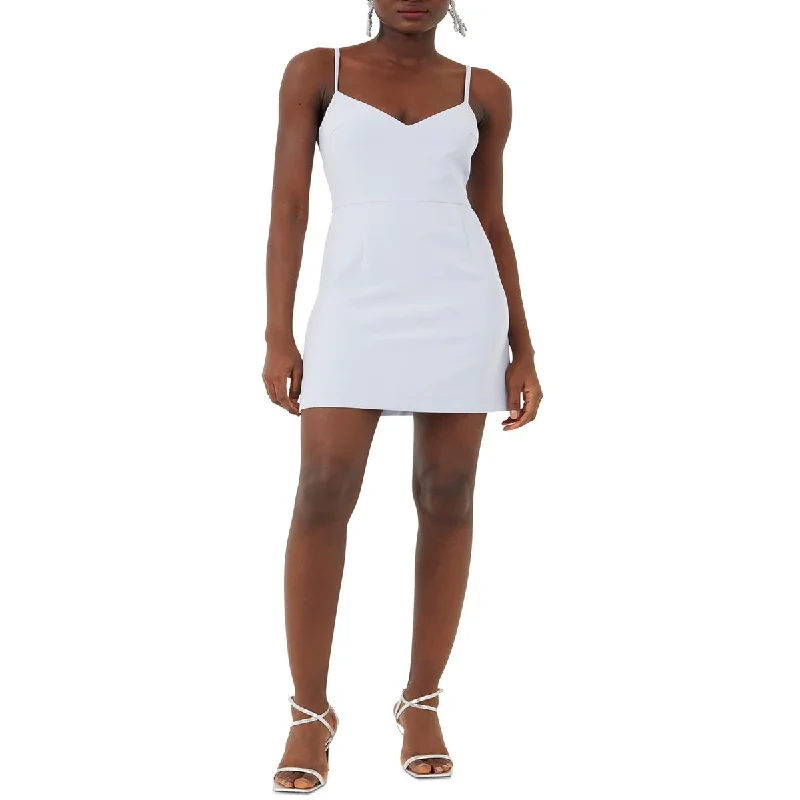 New Autumn And Winter Styles French Connection Womens Pleated Short Mini Dress