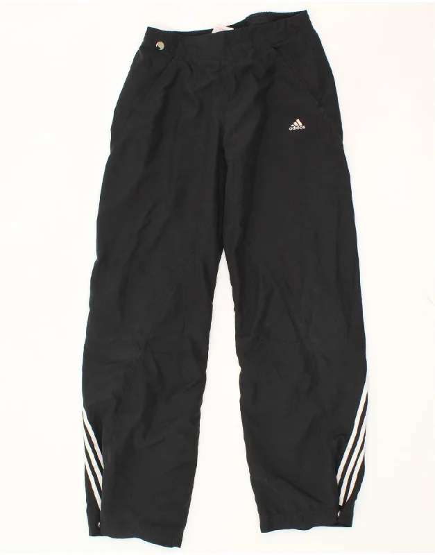 ADIDAS Womens Clima 365 Waterproof Trousers UK 8 Small  Black Polyester