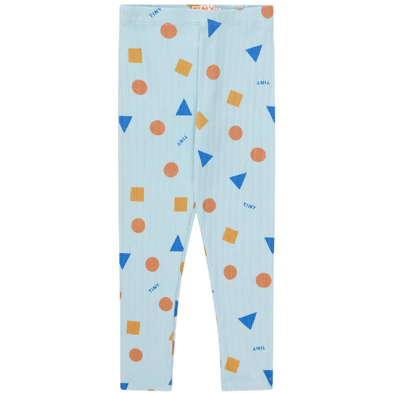 Geometric Pant in Warm Blue by Tinycottons