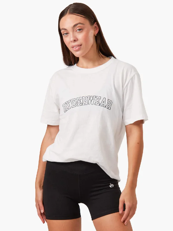 Comfortable And Versatile Oversized T-Shirt - White