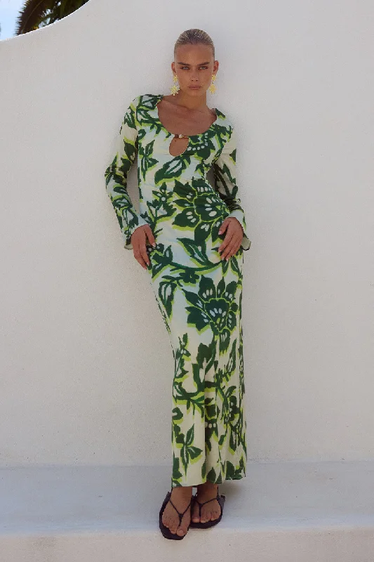 Sweet Girl MIRAGE MAXI DRESS - LUELA PRINT