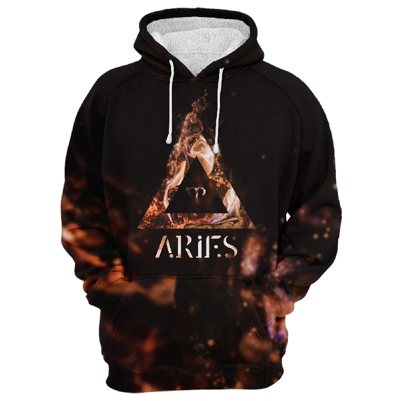 Stretch Design Aries In The Fire Hoodie