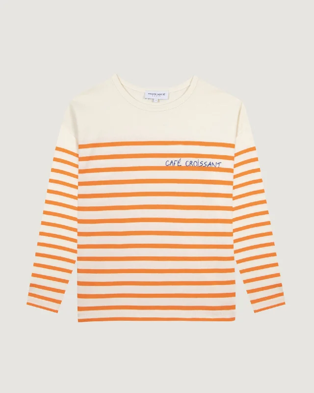 Casual Style "Cafe Croissant" montpar sailor shirt
