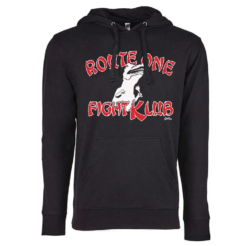 Wearable At Home Or Out ROUTE ONE FIGHT CLUB Sweatshirt