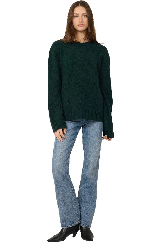 Sweet Girl One Grey Day Aster Cashmere Pullover