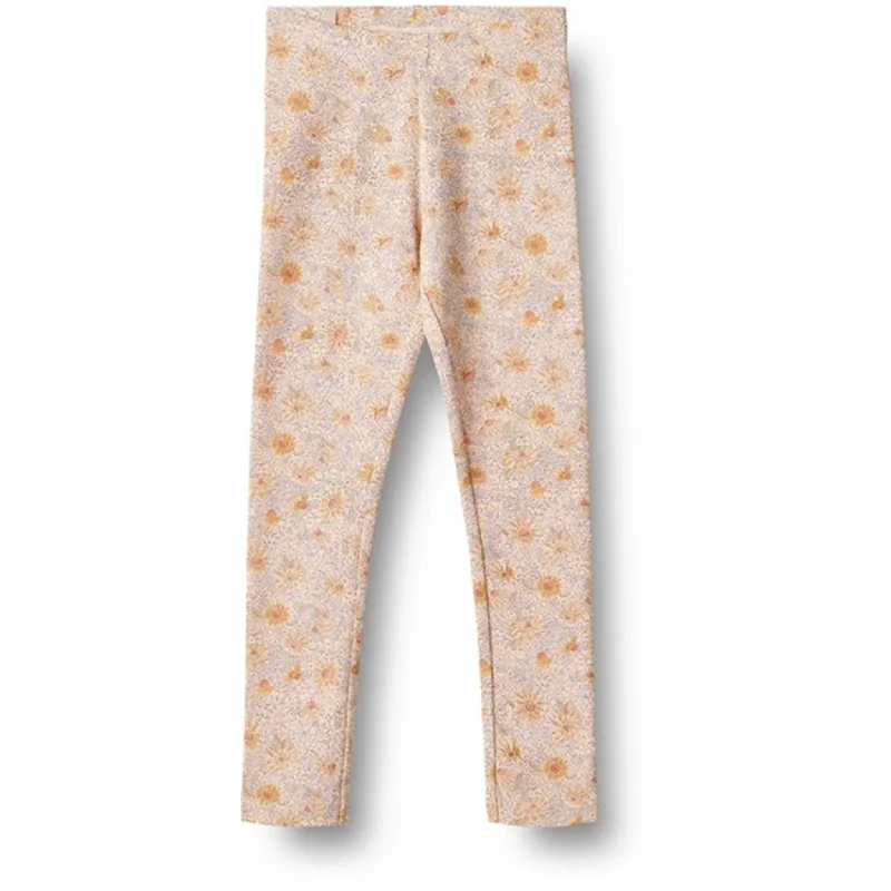 British Fashion Wheat Coneflowers Leggings Jules