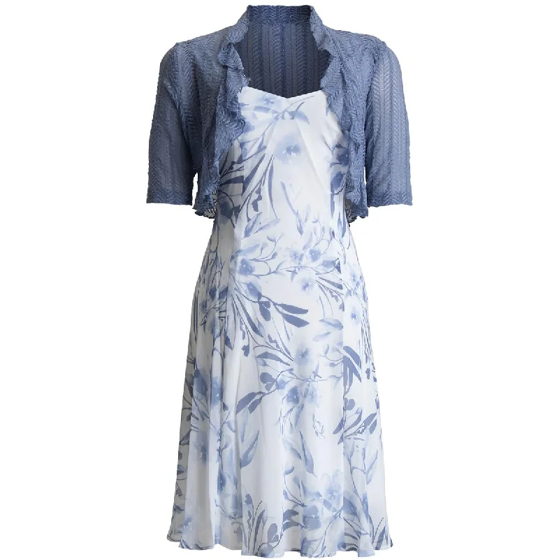 Exclusive Customization Connected Apparel Womens Lace Ruffled Bolero