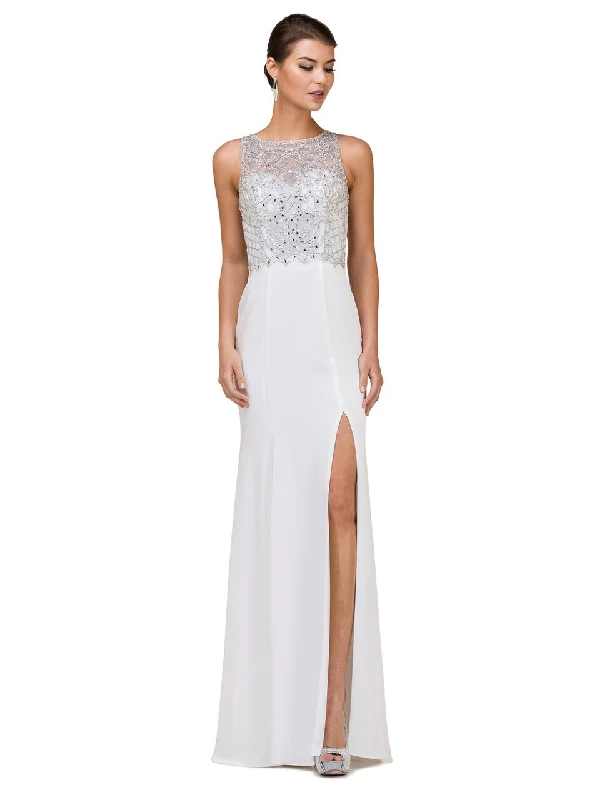 Advanced Customization Dancing Queen Bridal - 9964 Ornate Cutout Illusion Gown